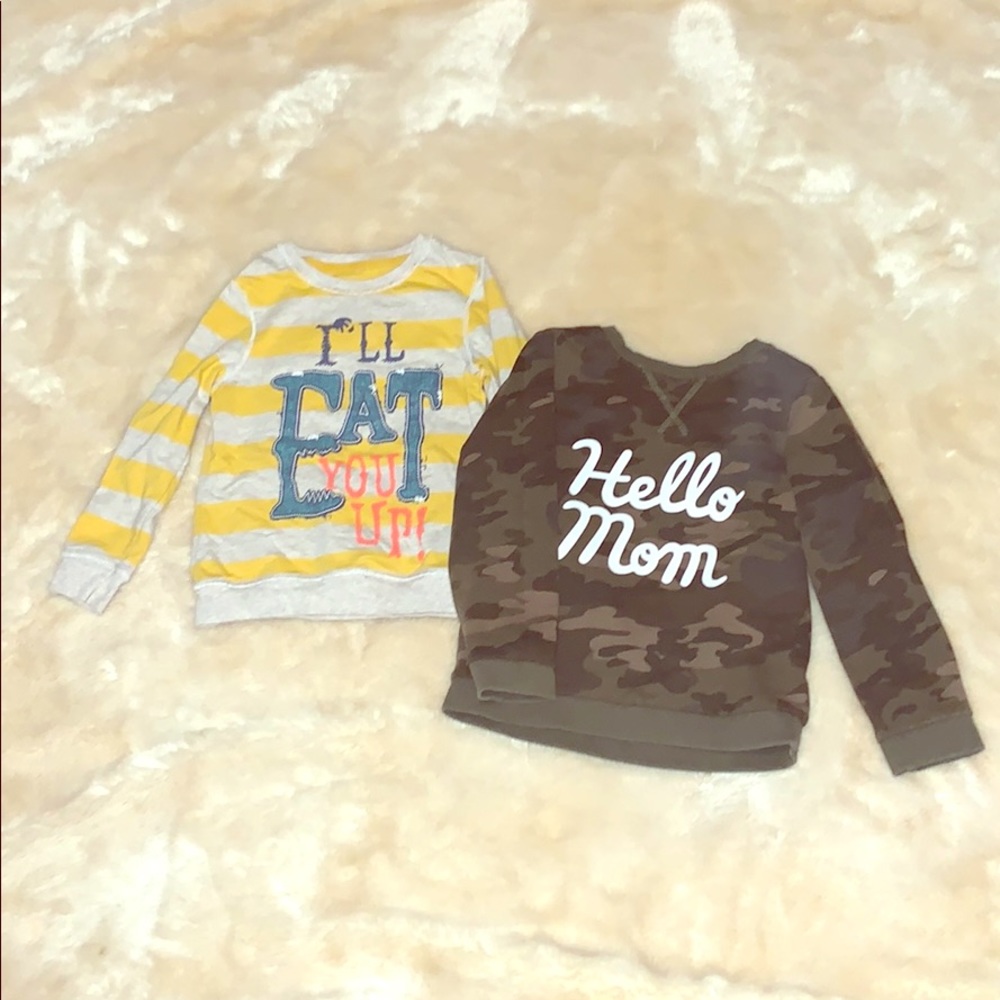 2 sweaters for boys 5t